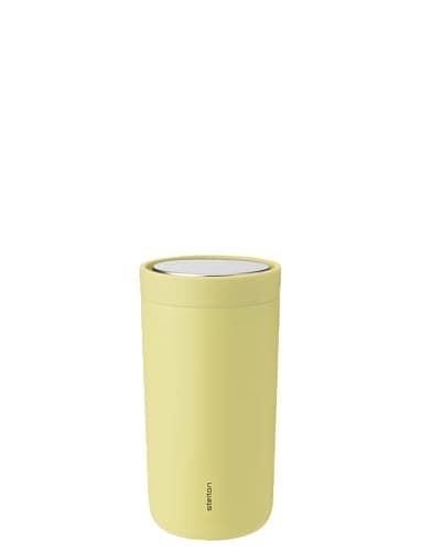 Image of Stelton To-Go Click - Thermal Mug, Double-Walled Insulated Flask, Rustproof, Leak-Proof Coffee Mug/Tea Mug with Smart Click Lid - Hot & Cold Drinks - 0.2 Litres, Laevis