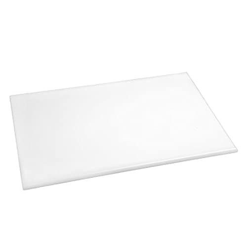 Image of Hygiplas Anti Microbial High Density White Chopping Board for Bakery - 45x30cm