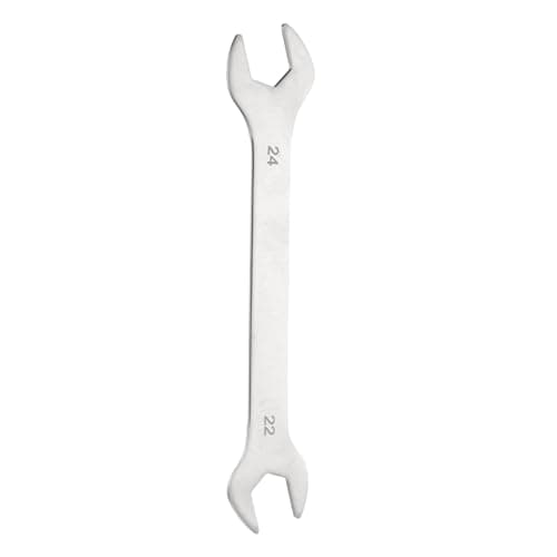 Image of sourcing map Super Thin Open End Wrench 22x24mm Metric Lightweight U-Shaped Spanner Double End Wrenches for Automotive Repair Furniture Assembly, Gray