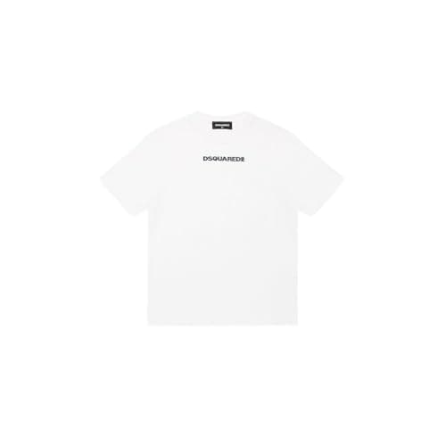 Image of DSQUARED2 Kids DQ2478 Short Sleeve T-Shirt 4 Years White