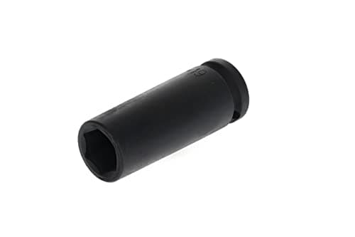 Image of GEDORE red Impact wrench socket, Socket, 1/2" 12.5 mm drive, Hex, AF 19 mm, Long, Machine-operated, Automotive, R63001916
