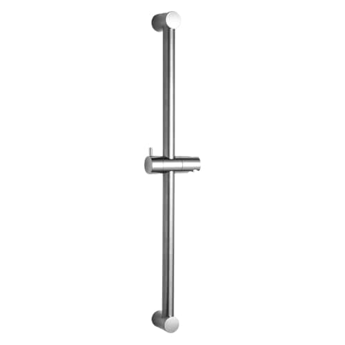 Image of OFFO Shower Riser Rail, 62cm Segmented Wall Mounted Shower Rail Adjustable Distance 28 to 61cm with Handheld Shower Head Holder Replacement, Chrome