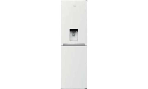 Image of Beko Freestanding Combi Fridge Freezer with Stored Water Dispenser