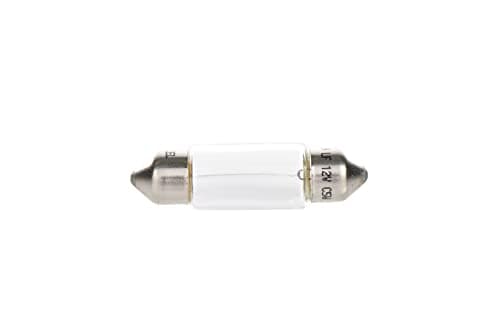 Image of Bosch C5W (239) Pure Light Halogen Headlight Bulbs, 12 V 5 W, Original Quality - Socket Type SV8,5-8 - Pack of 2 Replacement Car Light Bulbs