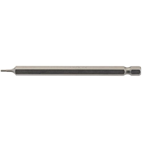 Image of Draper 64369 1.5mm 1/4" Hex Hexagonal Insert Bit 100mm Long