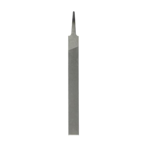 Image of sourcing map Flat Thin Cut File 6" Double Cut Teeth High Carbon Steel Hand Rasp File Without Handle for Metal Wood Deburring Removing