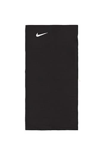 Image of Nike Therma Fit Wrap 2.0 Multifunctional Scarf Tube Scarf Running Outdoor Training Sports Bandana Neck Warmer Warm, Black/Silver, One Size