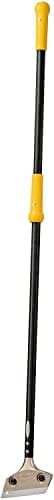 Image of Tajima SCRH1200 "Scrape-Rite" Scraper with 3 Blades, Black/Silver/Yellow, 250 x 1200 mm