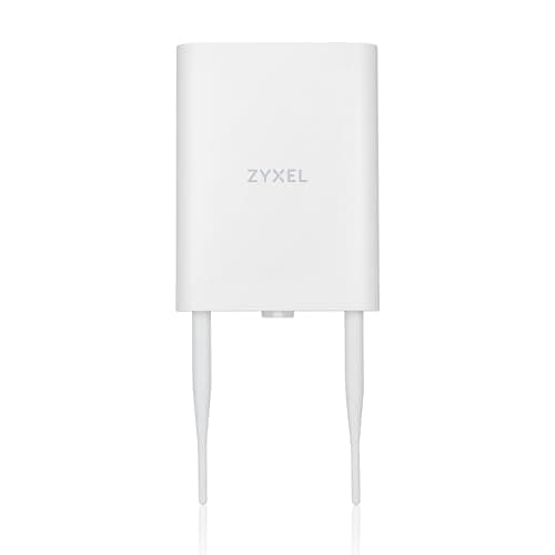 Image of Zyxel WiFi 7 BE5100 Wireless Access Point | Outdoor IP55 Protection | 2.5Gb 4-Stream Dual-Radio | Small Business | Smart Mesh MLO | PoE Injector Included | Nebula App/Cloud or Standalone [NWA55BE]