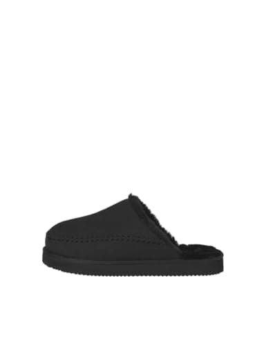 Image of JACK & JONES Manor Moc Polyester Men's Anthracite Mules - UK 10