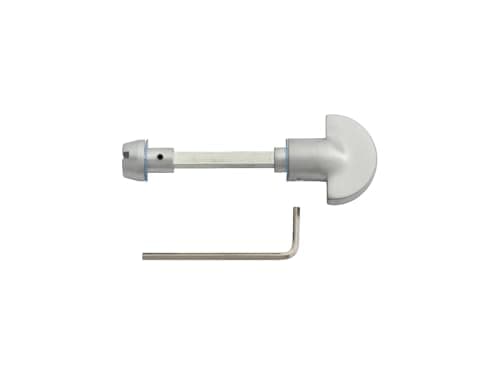 Image of EuroArt Spare Turn & Release Bathroom Door Lock Thumbturn and Emergency Release Replacement Set (Standard 67mm Spindle, Satin Chrome, 5mm Spindle)