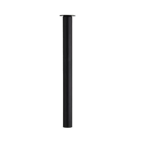 Image of GREENSAPPIRE Table Leg Adjustable Height 710mm-1100mm Breakfast Bar Worktop Support Table Leg Brushed Steel for Furniture Dining Table Coffee Table Bar Table (Black, 1 PCS)