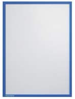 Image of FRANKEN Frame It ECO ITH4M/10 03 Document Holder DIN A4 Magnetic Pack of 10 Blue