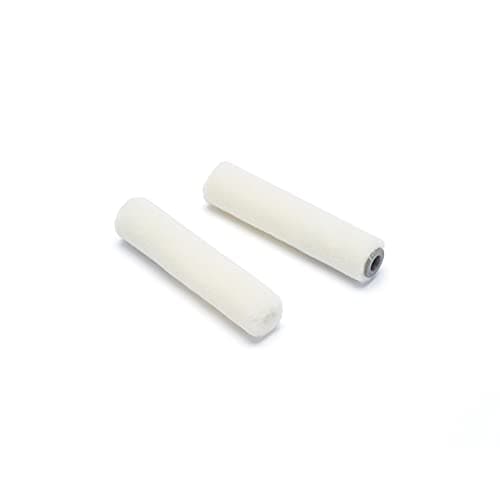 Image of Harris Seriously Good Woodwork Stain & Varnish Mini Roller Sleeve | 2 Pack of Roller Sleeves | 4"