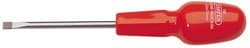 Image of Draper 186B 5Mm X 75Mm Plain Slot Flared Tip Cabinet Pattern Screwdriver