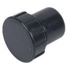 Image of FloPlast 32mm Solvent Weld Waste Black Access Plug