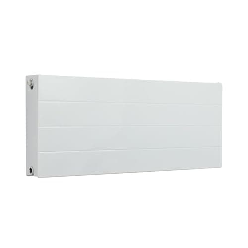 Image of Milano Alora White Type 22 Horizontal Double Panel Convector Radiator - 400mm x 1000mm