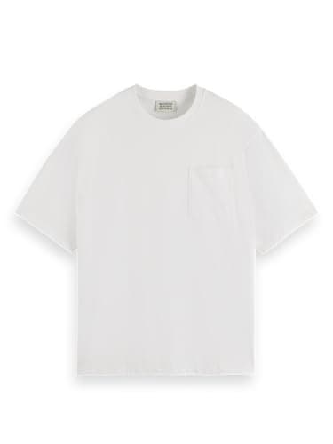 Image of Core - 3 Crosses Loose Fit Pocket T-Shirt White