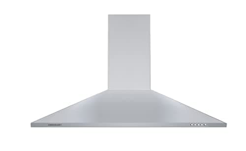 Image of Cookology CH900SS/A 90cm Chimney Cooker Hood Extractor Fan, Energy A Rated, 3 Speed 450m3/hour, LED Lights, Wall Mount Range Hood - in Stainless Steel