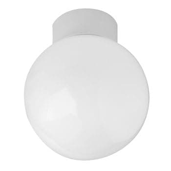 Image of EVOLEC 60W Bathroom Ceiling Globe Fitting BC Lamp IP44 | B60W