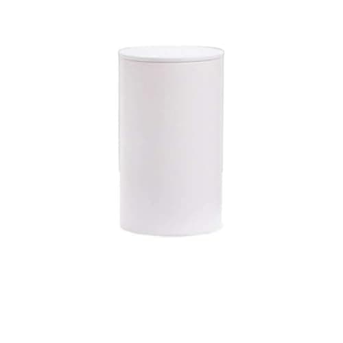 Image of AYWTIUN tea storage jars Tea Sealed Box Packaging Jar Round Iron Tinplate Frosted Container Vintage Jewelry Candy Small Storage Can(White,S)