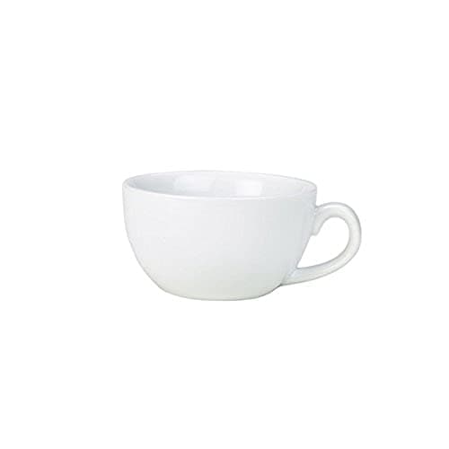Image of Genware 312109 Royal Bowl Shaped Cup, 9 cl Capacity, Pack of 6
