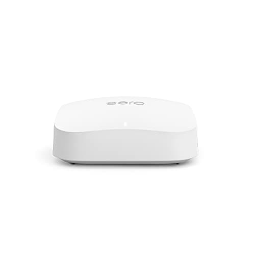 Image of Amazon eero Pro 6E mesh Wi-Fi router | 2.5 Gbps Ethernet |Coverage up to 190 m2 | Connect 100+ devices | Ideal for streaming, working, and gaming | 1-Pack | 2022 release