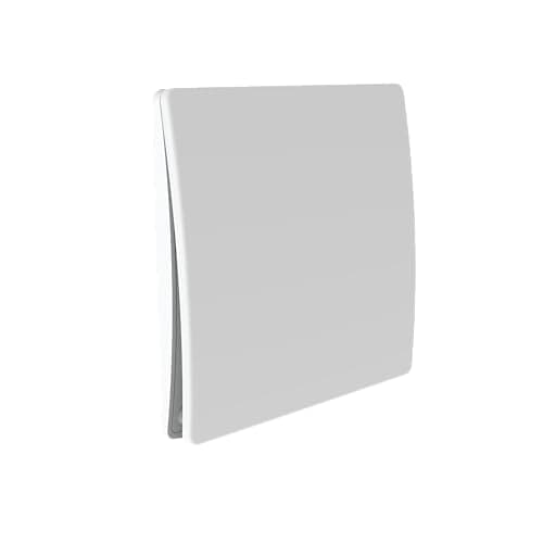 Image of EVOGES Firefly Kinetic RF Light Switch - 1/2/3 Gang Wireless | No Battery Required | Touch Panel | Smart Home Automation | IP65 Indoor and Outside Use (1 Gang Switch, White)