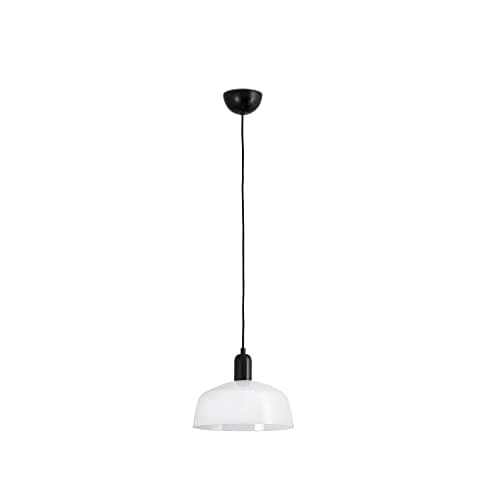 Image of Faro Tatawin Medium White Dome Pendant Lamp
