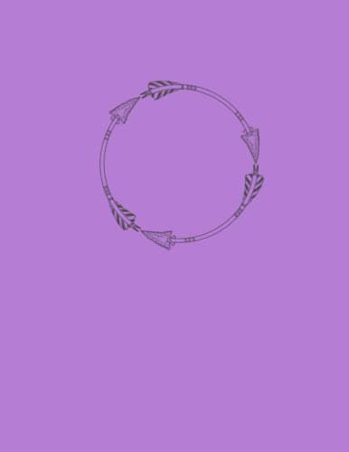 Image of Purple Arrow Notebook