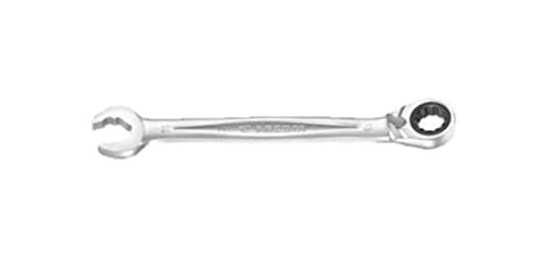 Image of Facom 467br. 8 Metric Fork Quick Ratchet Combination Spanner, 8 mm Silver