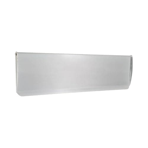 Image of Infinity Decor Victorian Letter Plate Tidy Inner Door Flap - 11” 12” Brass Letter Box Internal Cover Plate (Satin Chrome, 11")