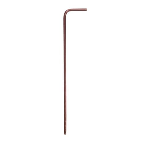 Image of sourcing map Ball End Hex Key Wrench 1/16" SAE S2 Steel Long Arm L-Shape Hexagon Wrenches Repairing Tool for Home Bike Motorcycle Repair, Red Brown