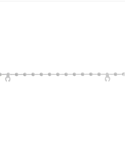 Image of Vertical Blind Replacement Bottom Stabilising Chain for 3.5 Inch/ 89mm slats (20 Metre)