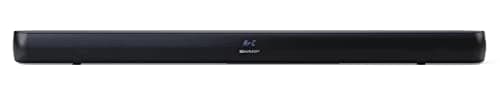Image of Sharp HT-SB147 2.0 Slim Soundbar – 150W Powerful Audio, Bluetooth Wireless Streaming, HDMI ARC, Optical & AUX Input, Wall Mountable, Easy Plug & Play Setup – Ideal for TVs, Movies & Music - in Black