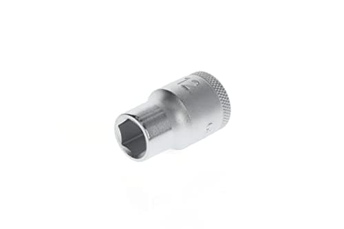 Image of GEDORE Socket, 1/2" 12.5 mm drive, Hexagonal, 12 mm width, Tool, 19 12, Chrome-plated steel