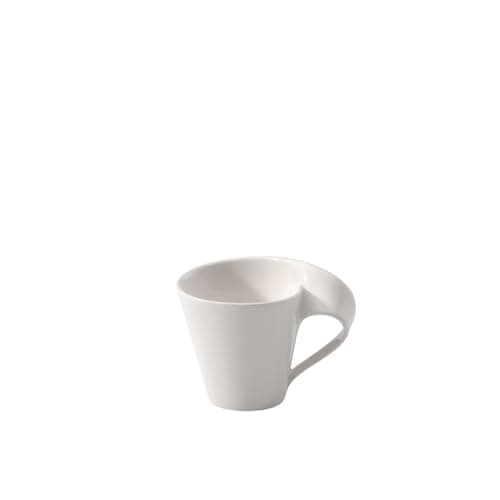 Image of Villeroy & Boch NewWave Caffè Espresso Cup, 80 ml, Premium Porcelain, White