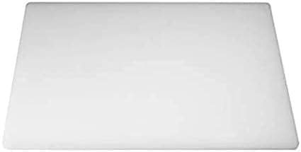 Image of Professional Large Chopping Board – 45 x 30cm Plastic Catering Food Prep Cutting Board | Colour Coded | Lightweight, Dishwasher Safe, Non-Slip, Durable (White)