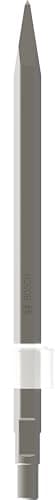 Image of Bosch 1x PRO Hex 19-4C Pointed Chisel, Shank with Turned Down Collar (for Concrete, Brick, Ø mm, Professional Accessory Demolition Hammer)