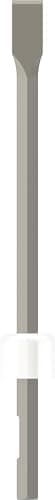 Image of Bosch 1x PRO Hex 19-4C Flat Chisel (for Concrete, Brick, Ø mm, Professional Accessory Demolition Hammer)