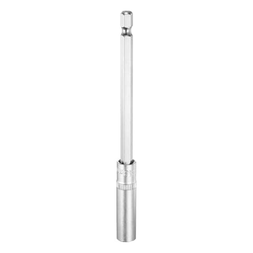 Image of sourcing map 1/4" Power Nut Driver Drill Bit 8mm Metric Hex Nut Setter Quick-Change Socket Wrench Screw CR-V Steel Nut Impact Driver Adapter for Screwdriver Power Tools