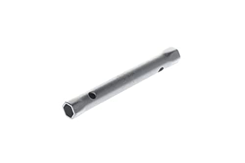 Image of GEDORE Tubular box wrench, 10 + 11 mm, Hex, 120 mm long, Tool for nuts automotive, 26 R 10x11, Chrome-plated steel