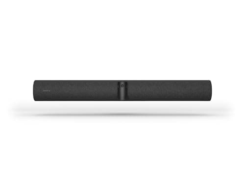 Image of Jabra 8200-237 PanaCast 50 Panoramic 4K UHD Video Bar – 13MP Multi Camera Array for Conference Rooms, 6x Zoom, 180 Degree FOV, 8x Microphones, 4x Speakers, RJ-45, USB, Black,(Wall Mount) (Renewed)