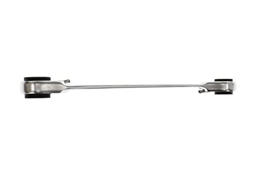 Image of GEDORE red Double-ended ring ratchet spanner 4 in 1, Reversible, AF 10 13 17 19 mm, Straight, Spanner, R07501019