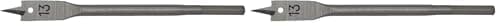 Image of Worksafe FWB13 Ø13mm x 152mm Flat Wood Bit (Pack of 2)