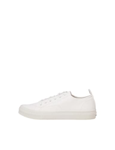 Image of JACK & JONES Bayswater Polyurethane Men's Bright White Trainers - UK 7