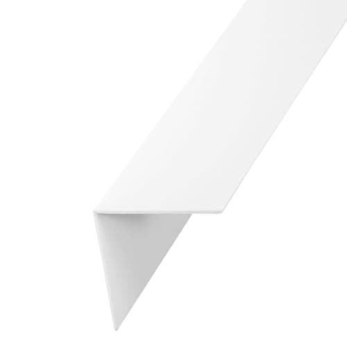 Image of PVC Corner Trim, 90 Degree Angle, White, 100mm x 100mm x 1metre