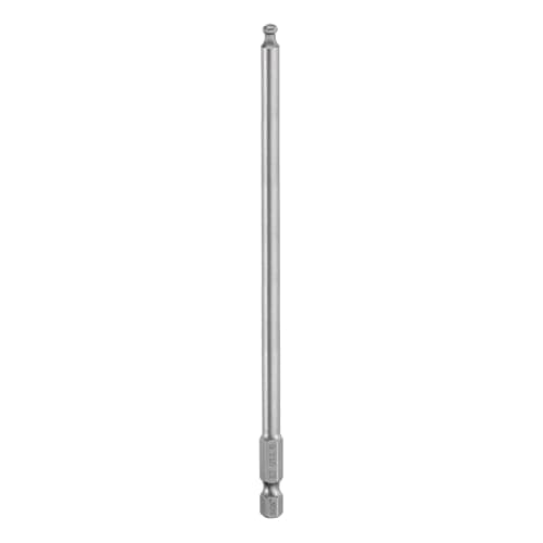 Image of sourcing map Ball End Hex Screwdriver Bit 4mm (H4.0) Tip 1/4" Hex Shank 150mm (6") Long Magnetic Ball Head Bits Industrial Grade S2 Steel Metric Screw Driver Bit