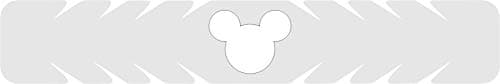 Image of Ear Saver Extender/Protector for Masks, Band Strap Extension. Comfortable, Flexible, Hygienic Choice of Colours and Styles - One Size fits All. Kids/Children Adults - Pack of 2 (Mouse Ears, White)