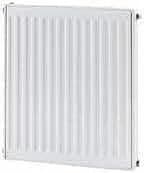 Image of Radiator 600mm x 600mm Convector Radiators Type 11 – White Single Panel 1946 BTU, Compact Central Heating Radiator, Energy Efficient Wall Mounted